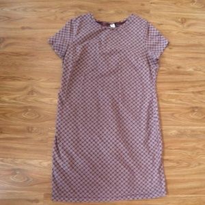 Old Navy Maroon Fitted Tee Dress Size XL
